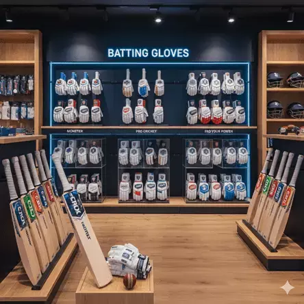 Batting Gloves - Premium Cricket Equipment