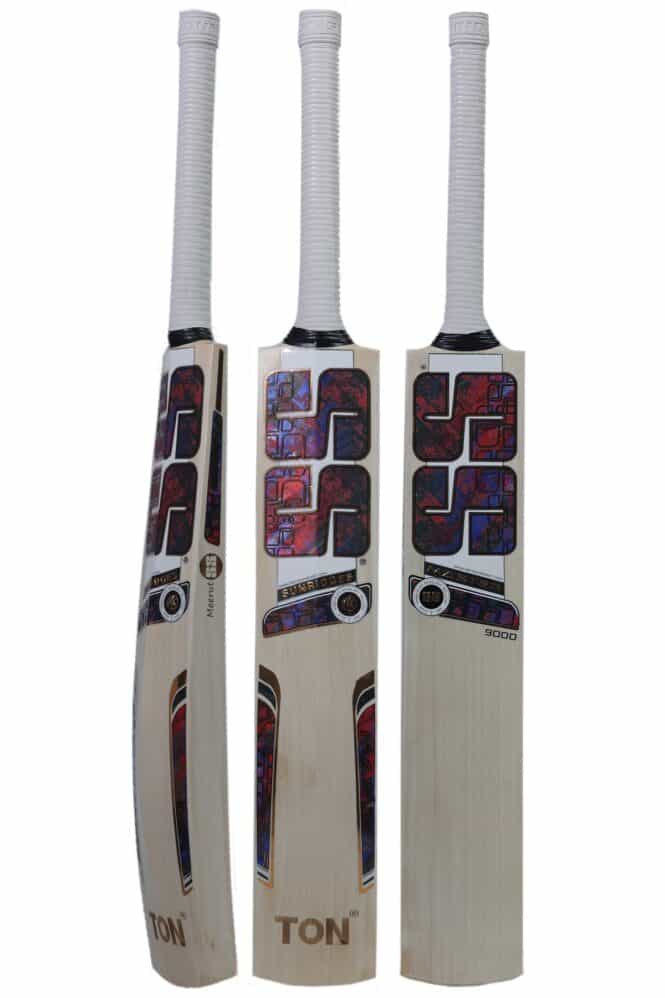 SS Master 9000 English Willow Cricket Bat -SH Player bat - Premium Cricket Equipment