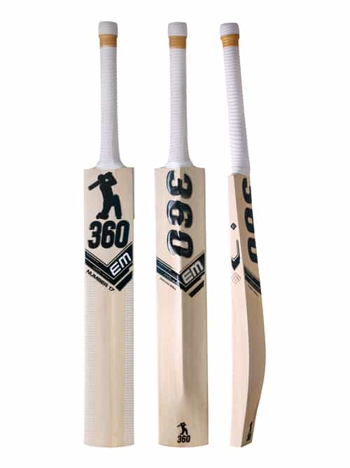 EM ABD 360 Number 17 Kashmir Willow - Premium Cricket Equipment