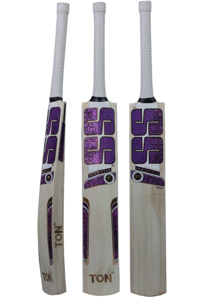 SS Master 500 butterfly  English Willow Cricket Bat -SH - Premium Cricket Equipment