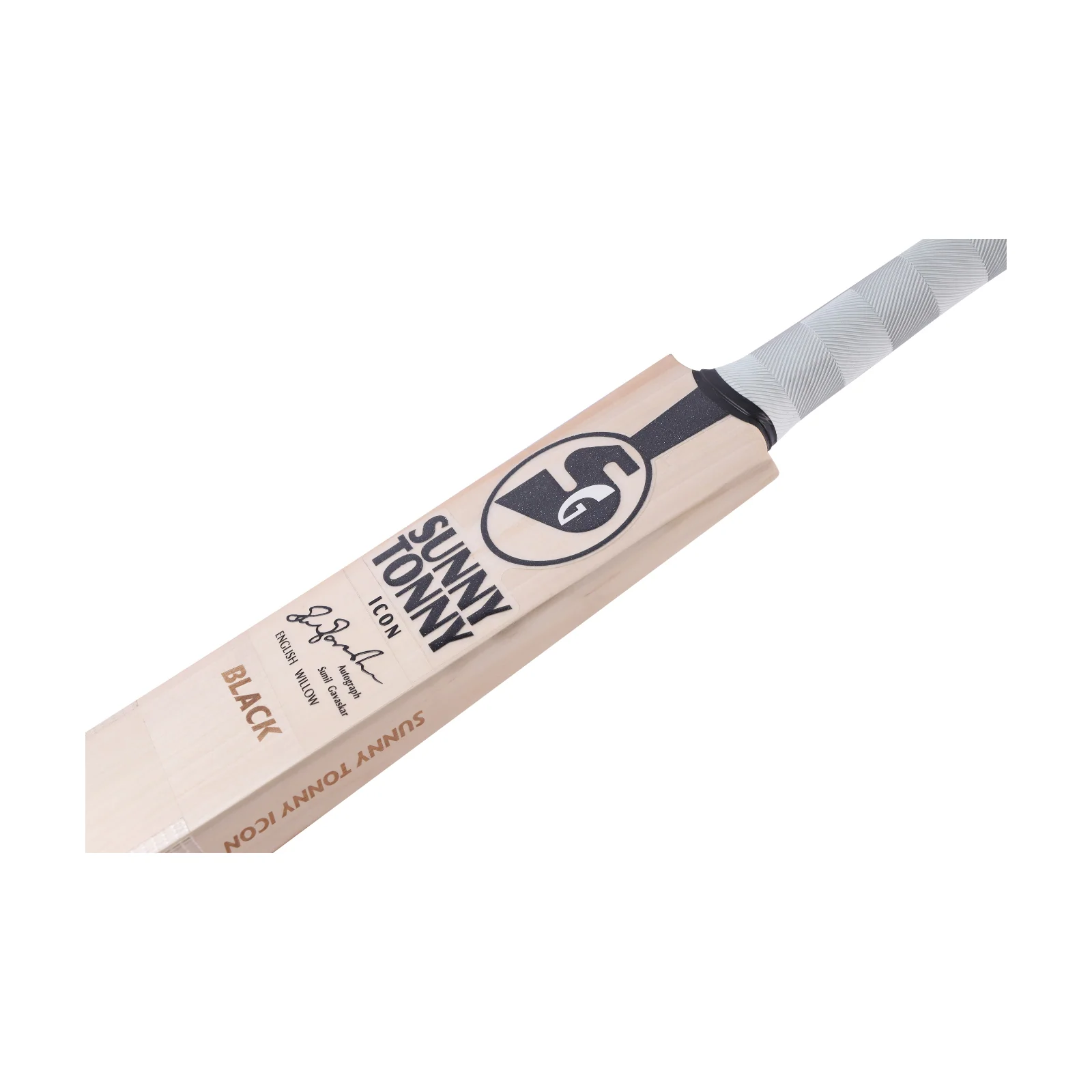 SG Sunny Tonny Icon Black English Willow Cricket Bat - Premium Cricket Equipment