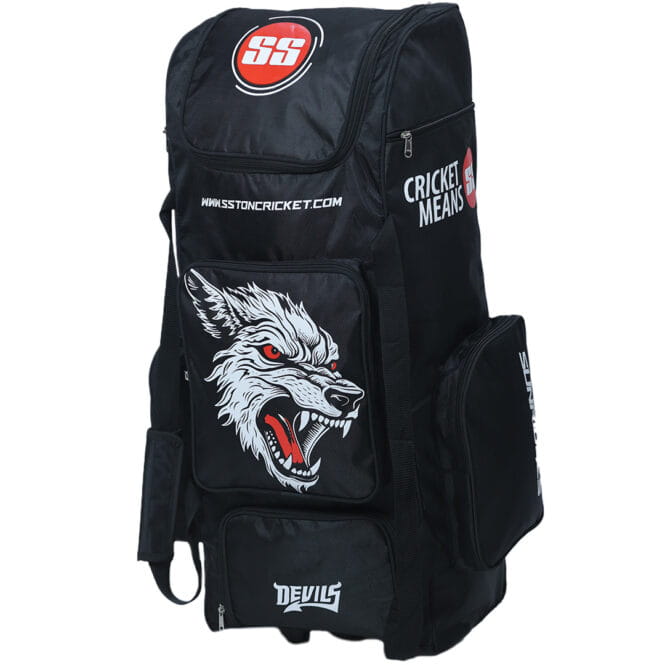 SS Devil duffle wheelie Kit Bag - Premium Cricket Equipment