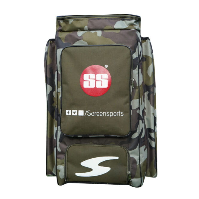 SS Camo Duffle Green Cricket Kit Bag - Premium Cricket Equipment