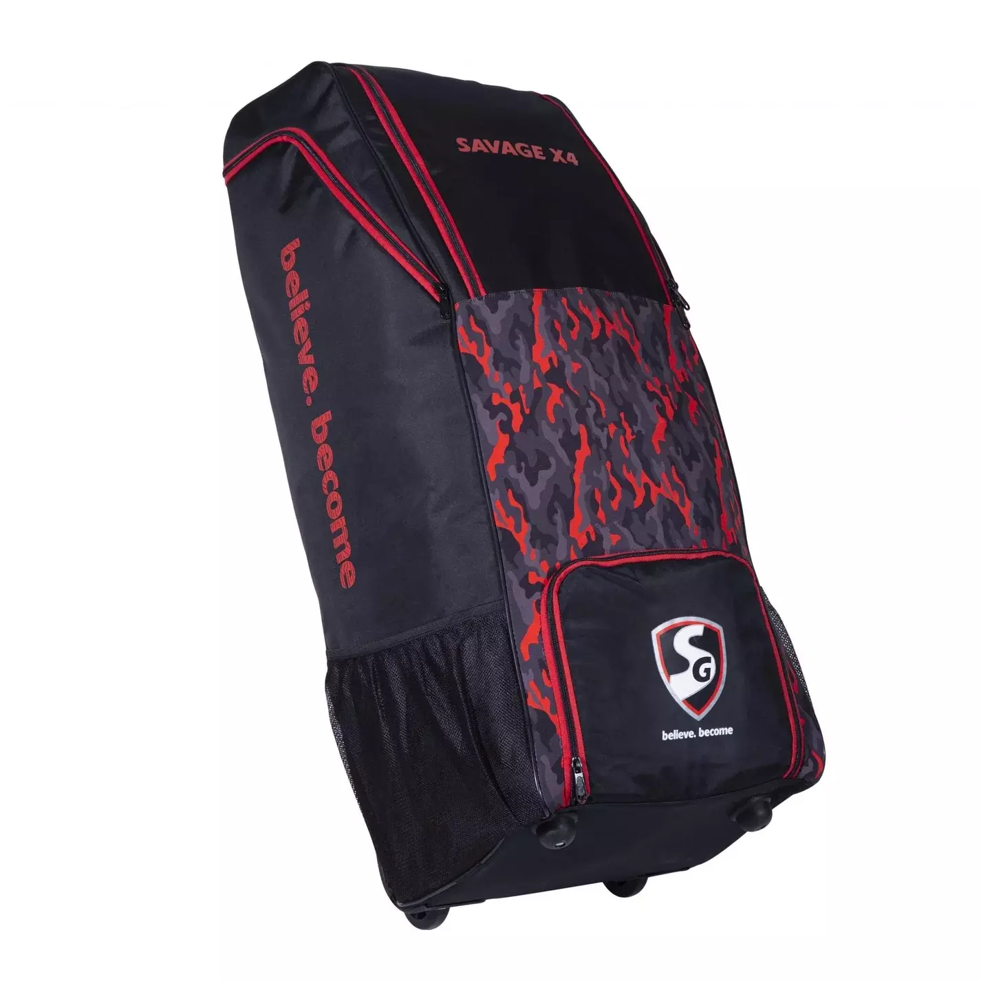 Kit Bag SG SAVAGE X4 DUFFLE WHEELIE - Premium Cricket Equipment