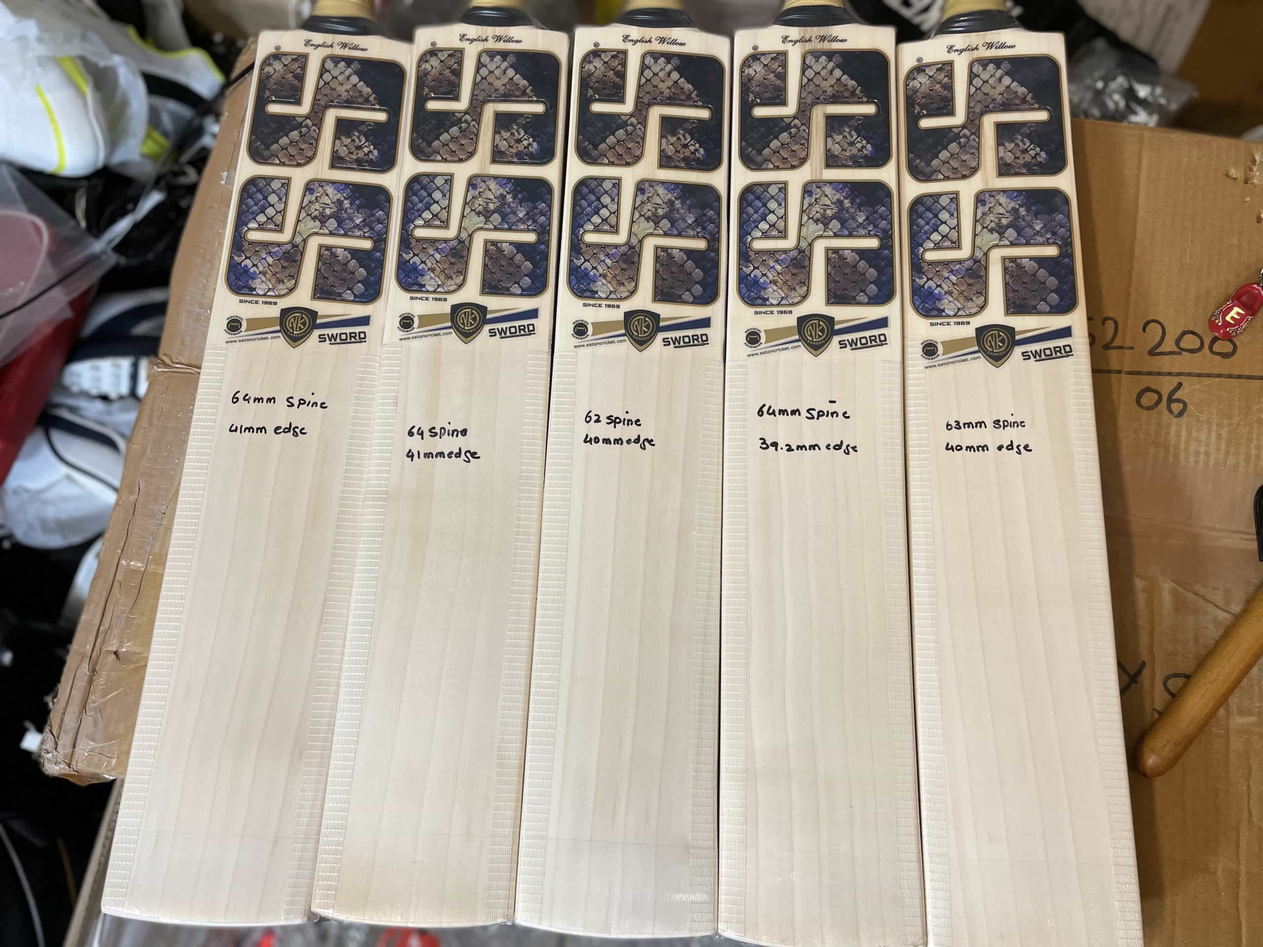 SS Sword English Willow Cricket Bat - SH - Premium Cricket Equipment