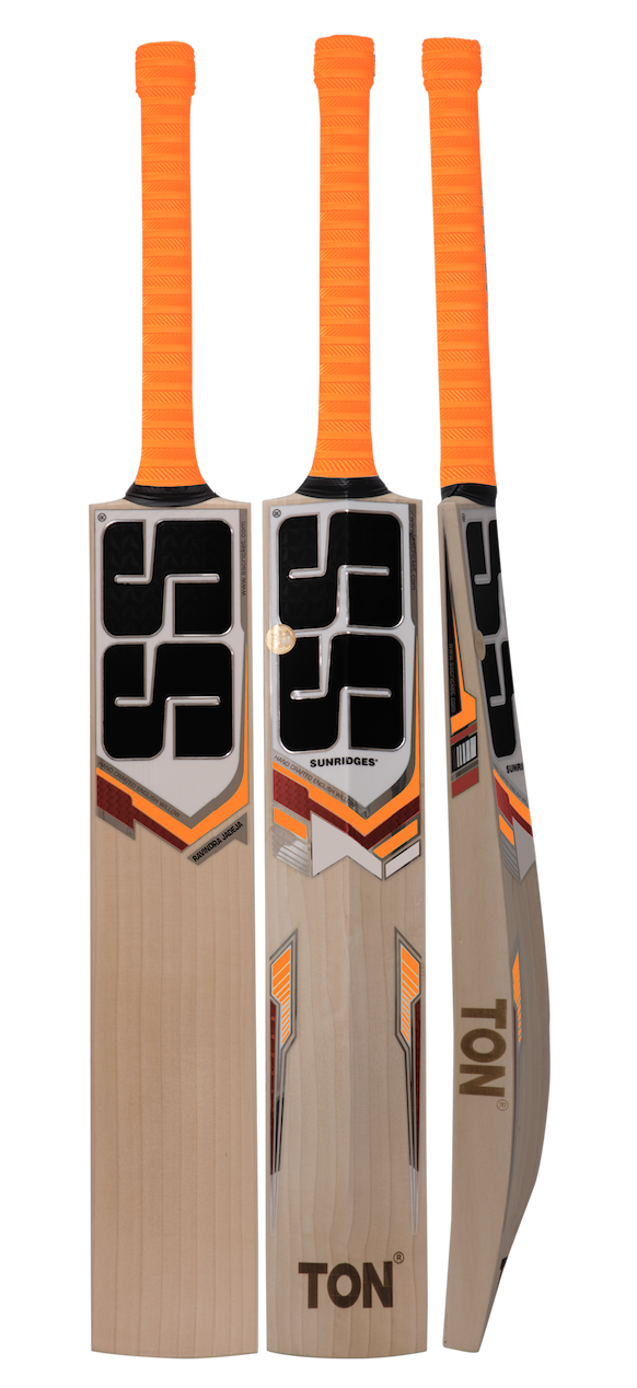SS Ravindra Jadeja English Willow Cricket Bat - Premium Cricket Equipment