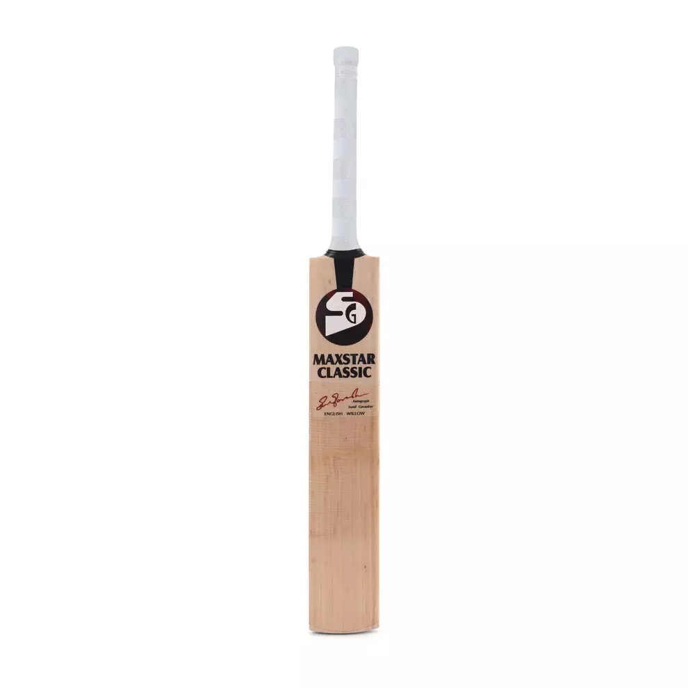 SG Maxstar Classic English Willow Cricket Bat - Size 6 - Premium Cricket Equipment