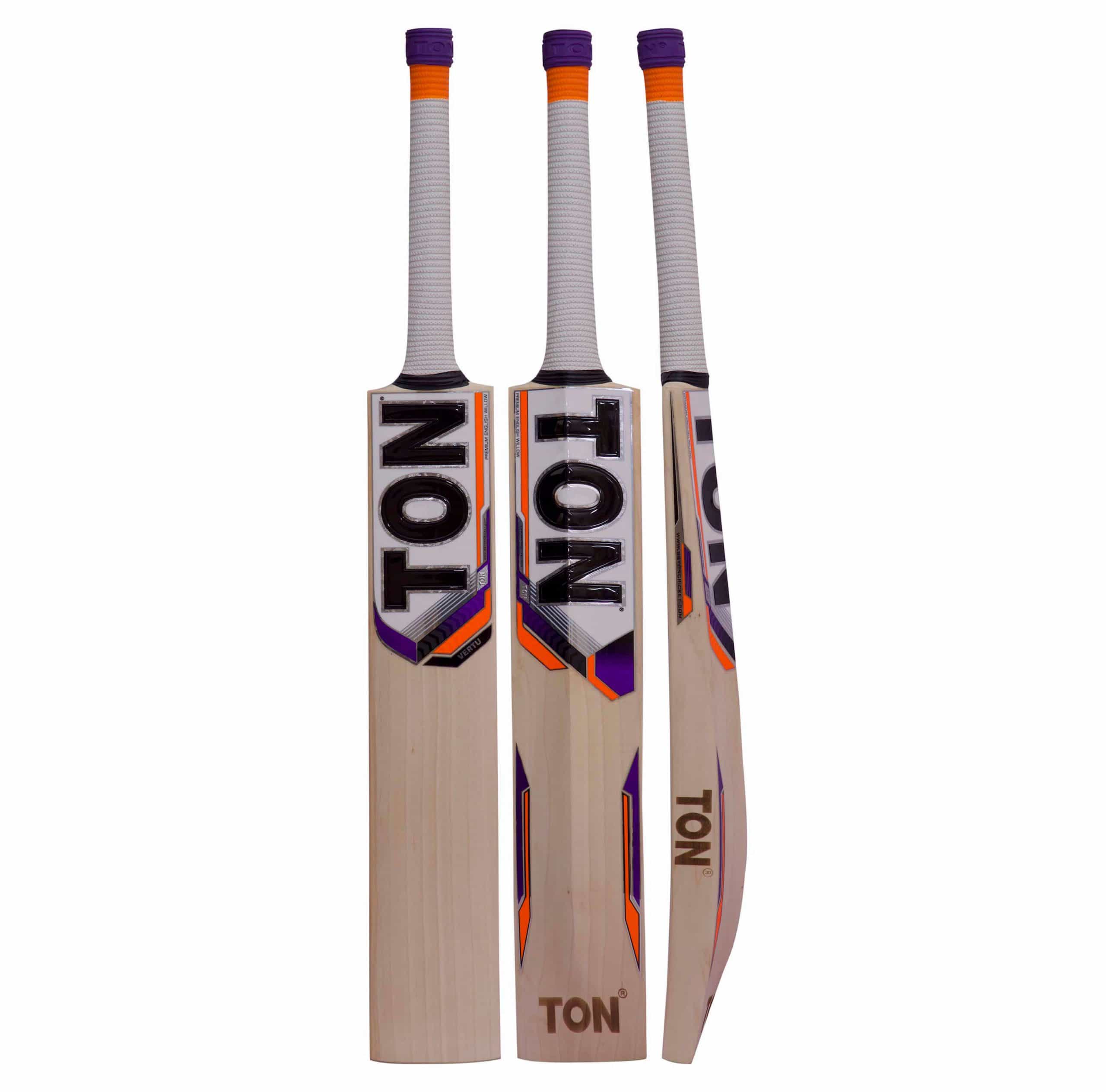 TON Vertu English Willow Cricket Bat - Premium Cricket Equipment
