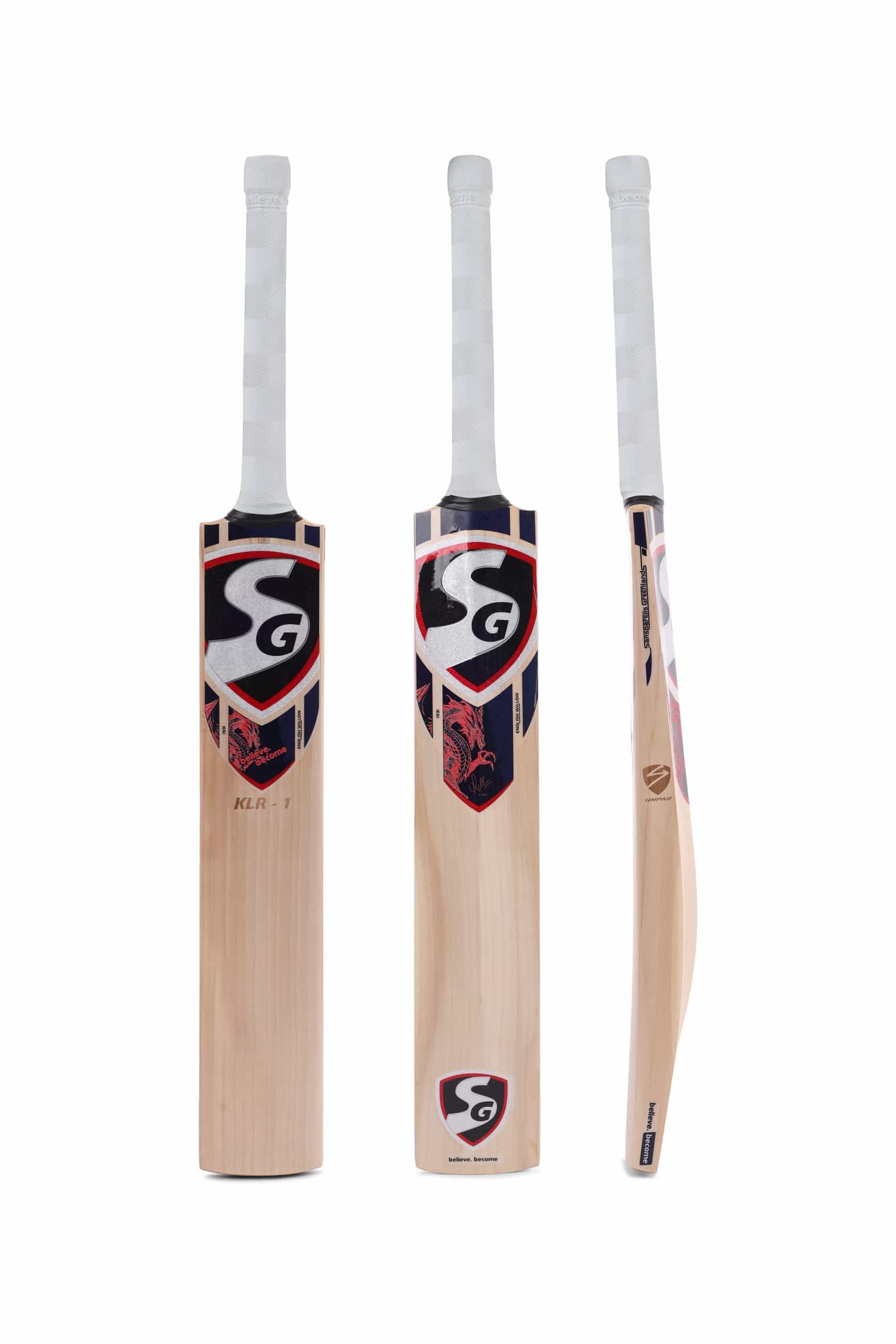 KLR 1 KL Rahul Actual Player Bat - Premium Cricket Equipment