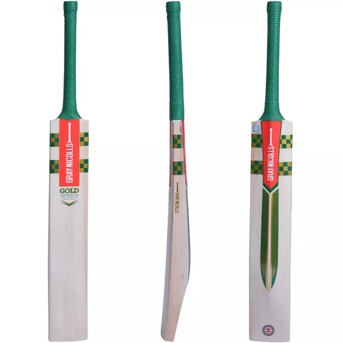 Gray Nicolls Gold Edition 3.0 English Willow Cricket Bat Size Men - Premium Cricket Equipment