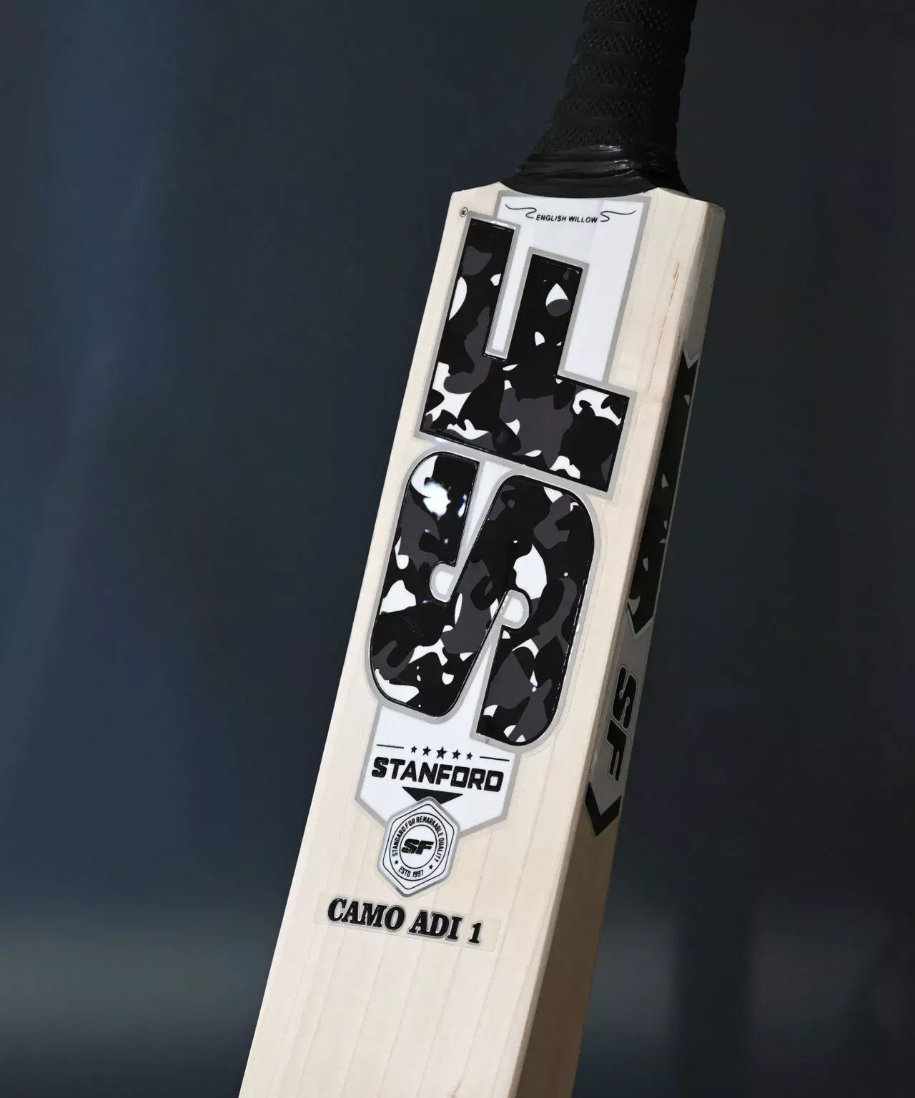 SF Camo ADI 1 English Willow Bat - Premium Cricket Equipment