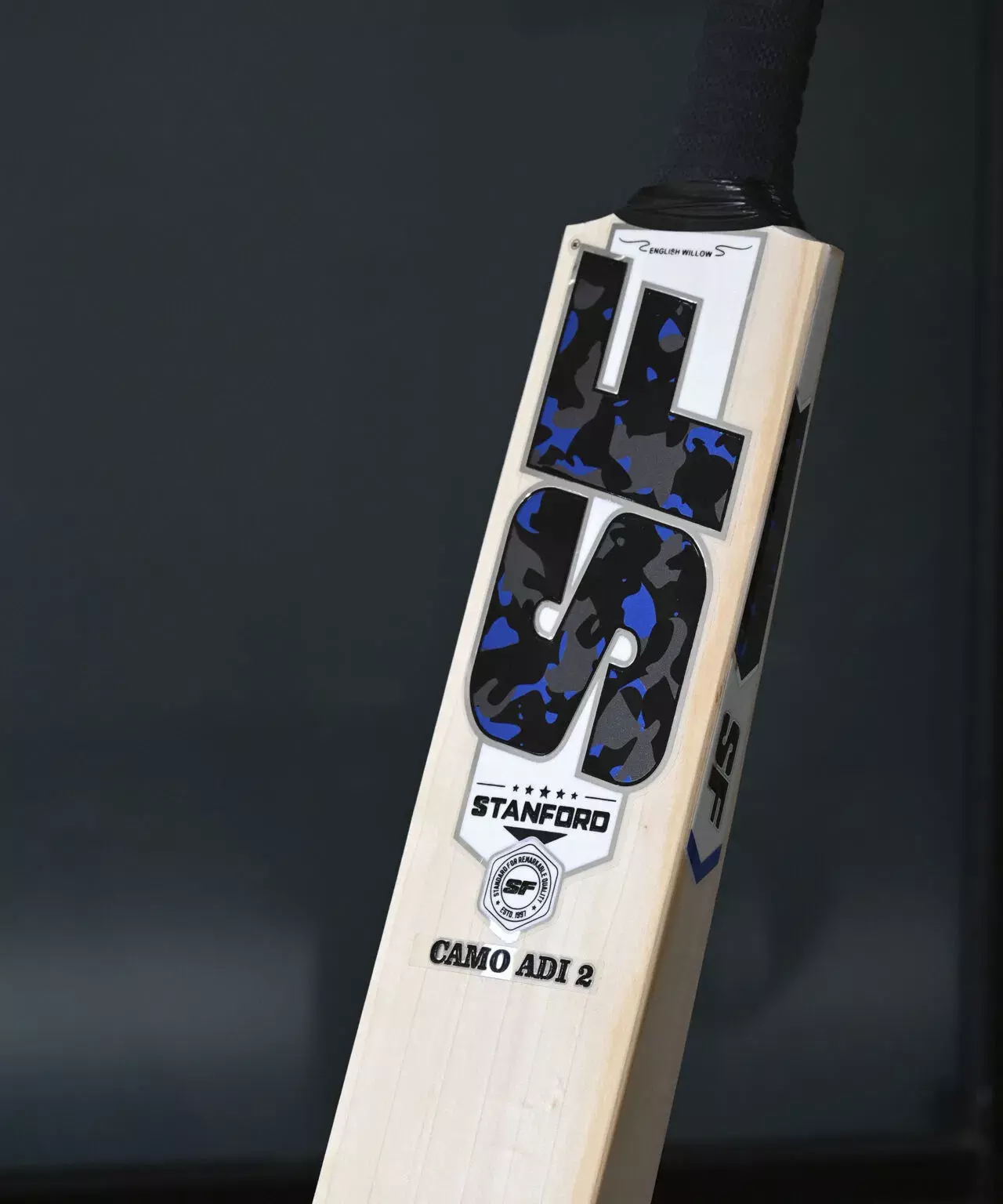 SF Camo ADI 2 English Willow Bat - Premium Cricket Equipment