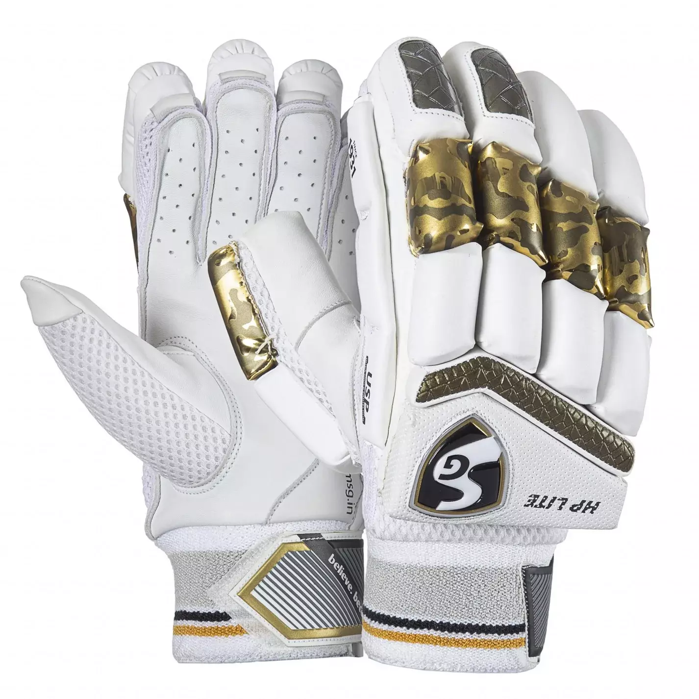 SG HP Lite Batting Gloves - Hardik Pandya Series - Premium Cricket Equipment