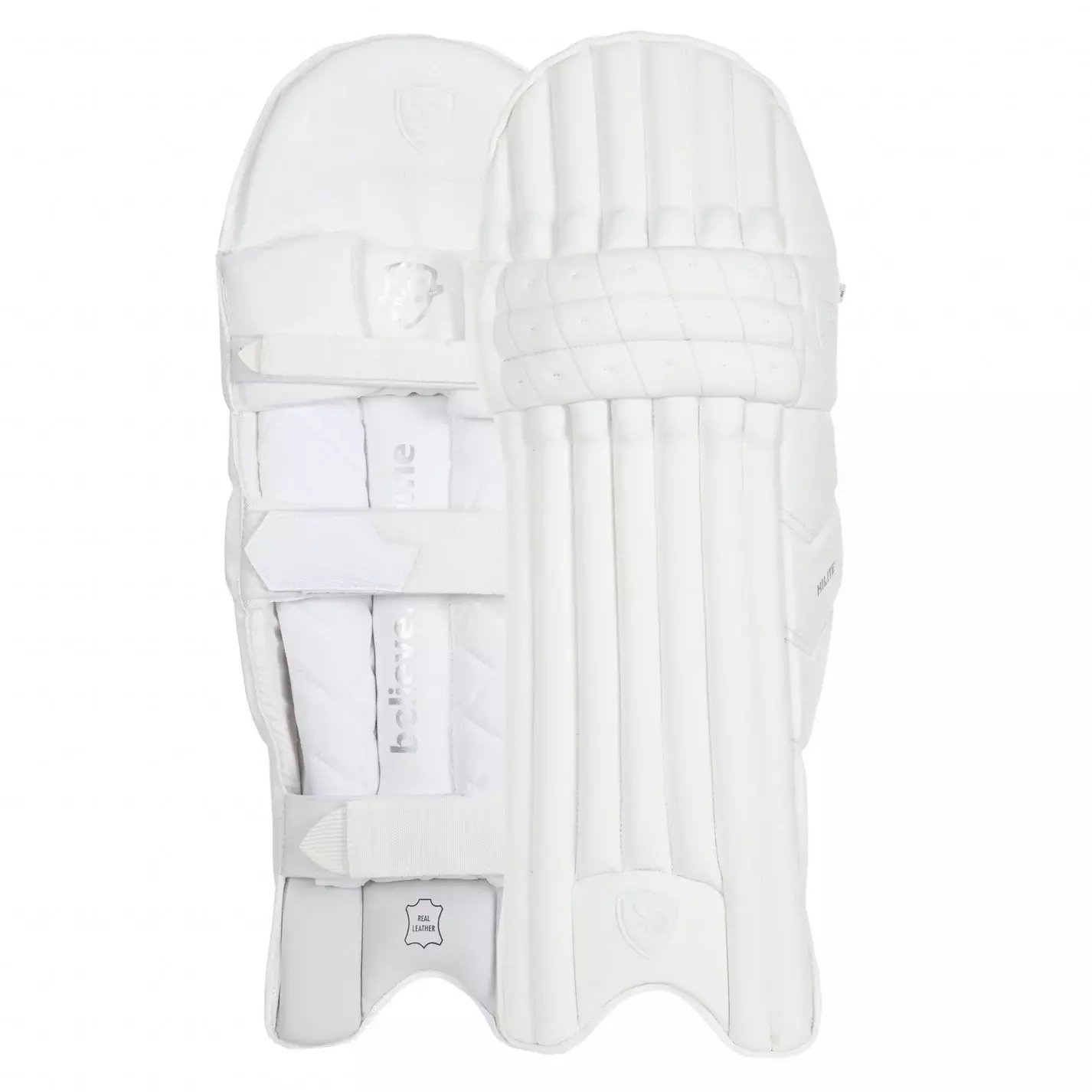 SG Hilite White Cricket Batting Legguard (Batting Pad) - Premium Cricket Equipment