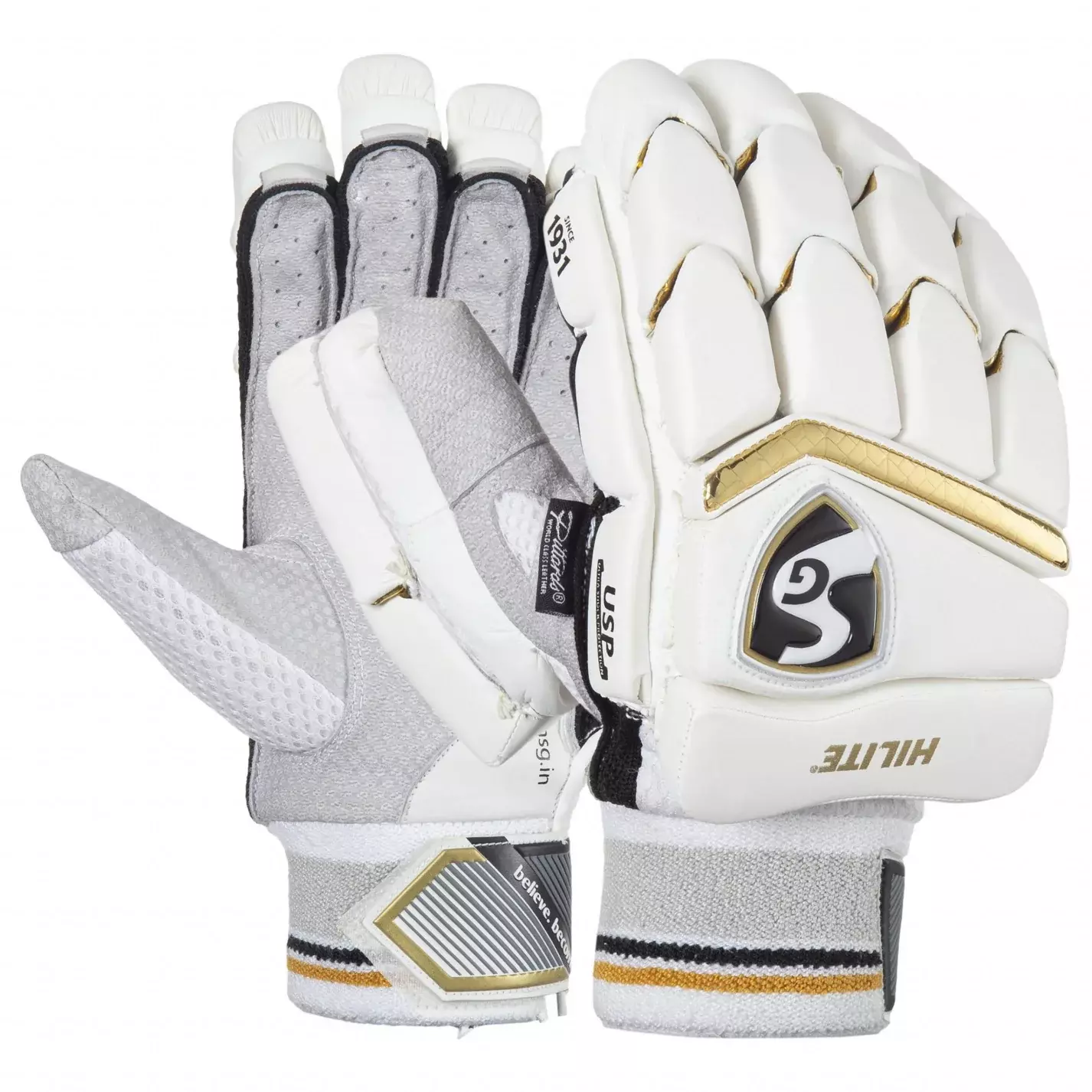 SG Hilite® Batting Gloves - Premium Cricket Equipment