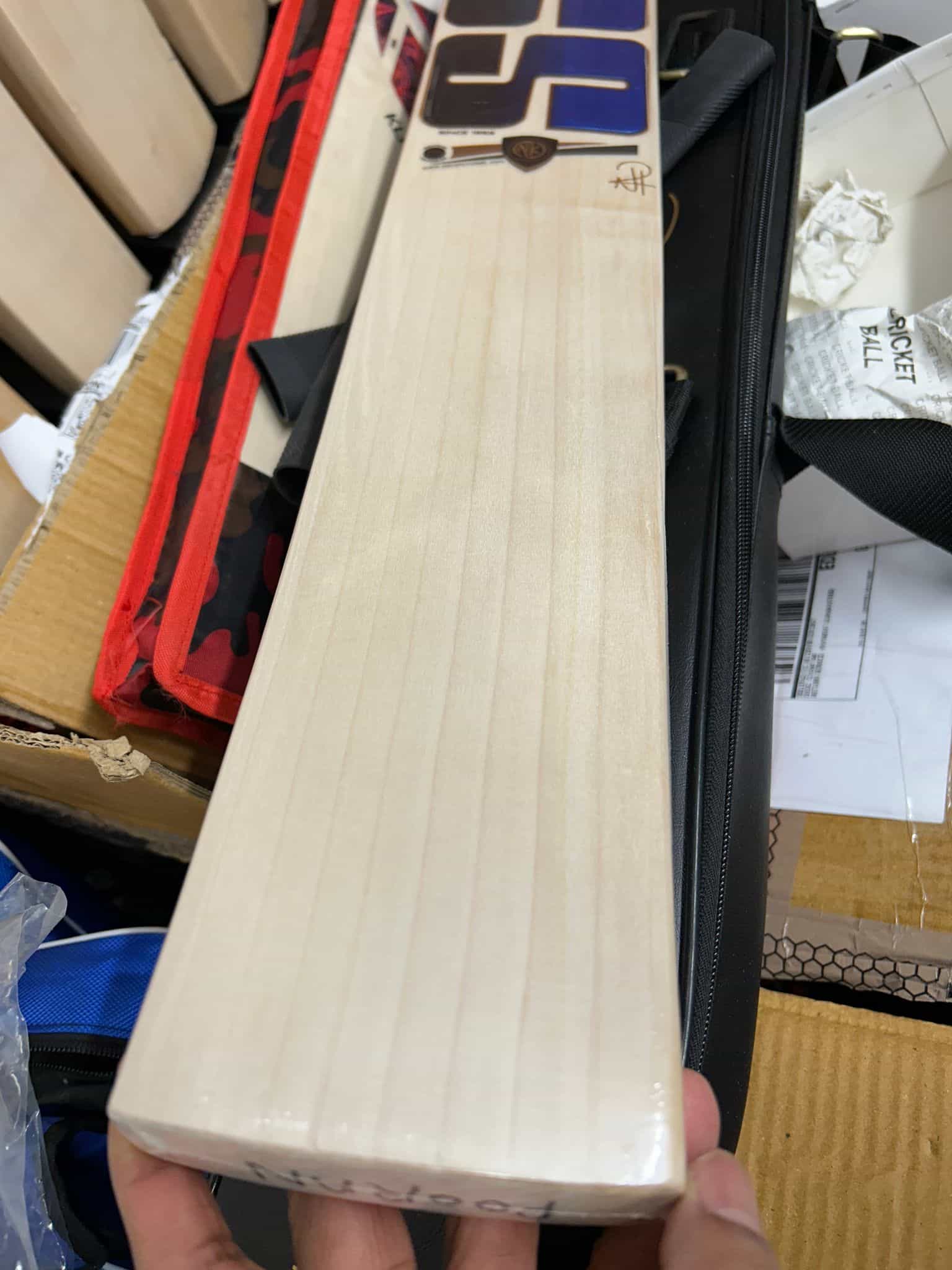 SS Nicholas Pooran Players English Willow Cricket Bat-LB - Premium Cricket Equipment