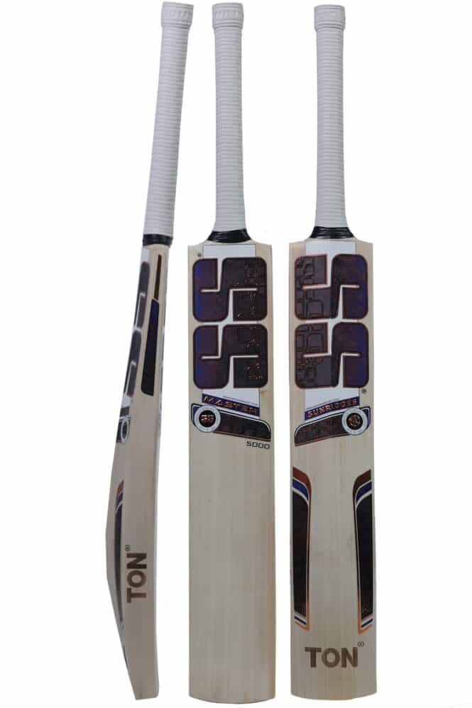 SS Master 5000 English Willow Cricket Bat - Premium Cricket Equipment