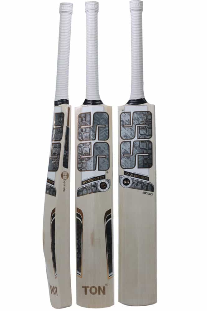 SS Master 8000 English Willow Cricket Bat-SH - Premium Cricket Equipment