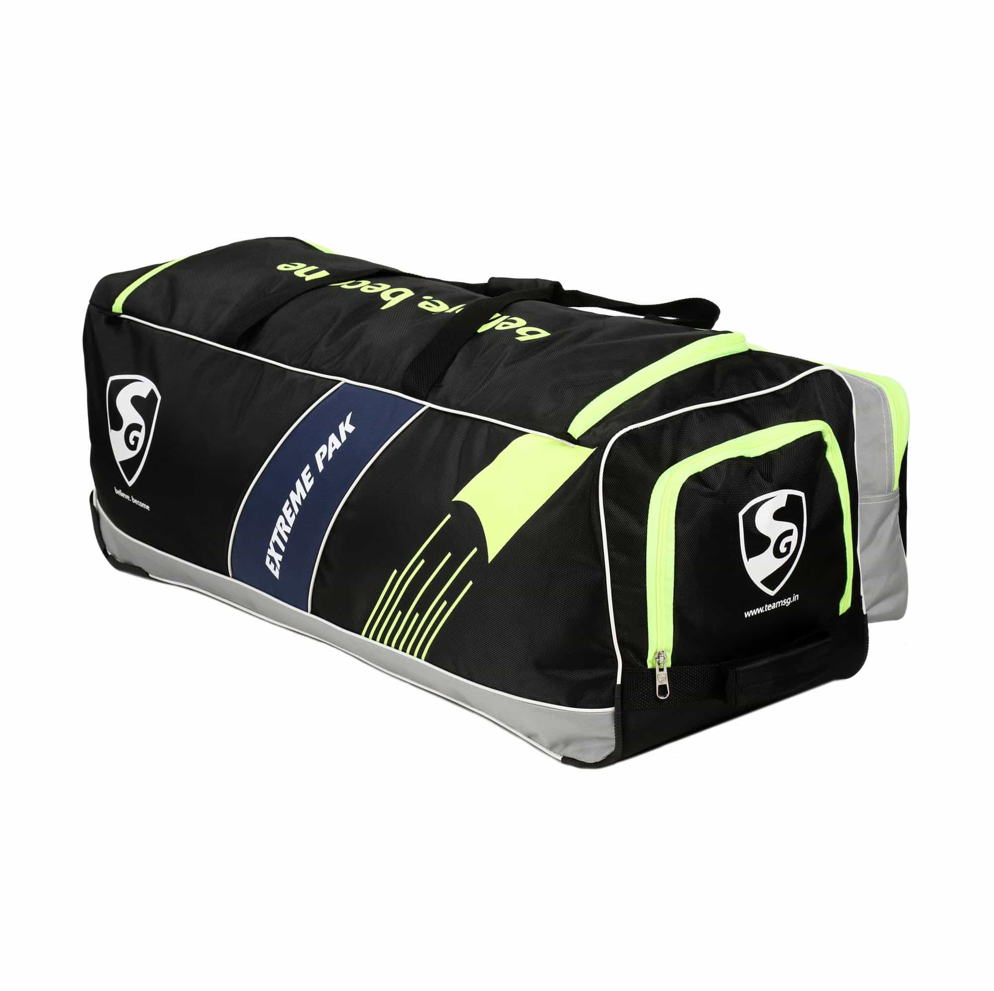 SG Extremepak kit bag with shoe compartment with wheel - Premium Cricket Equipment