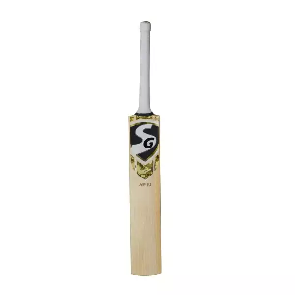 SG HP 33 English Willow top grade 1 Cricket Bat (with SG|Str8bat Sensor) - Premium Cricket Equipment