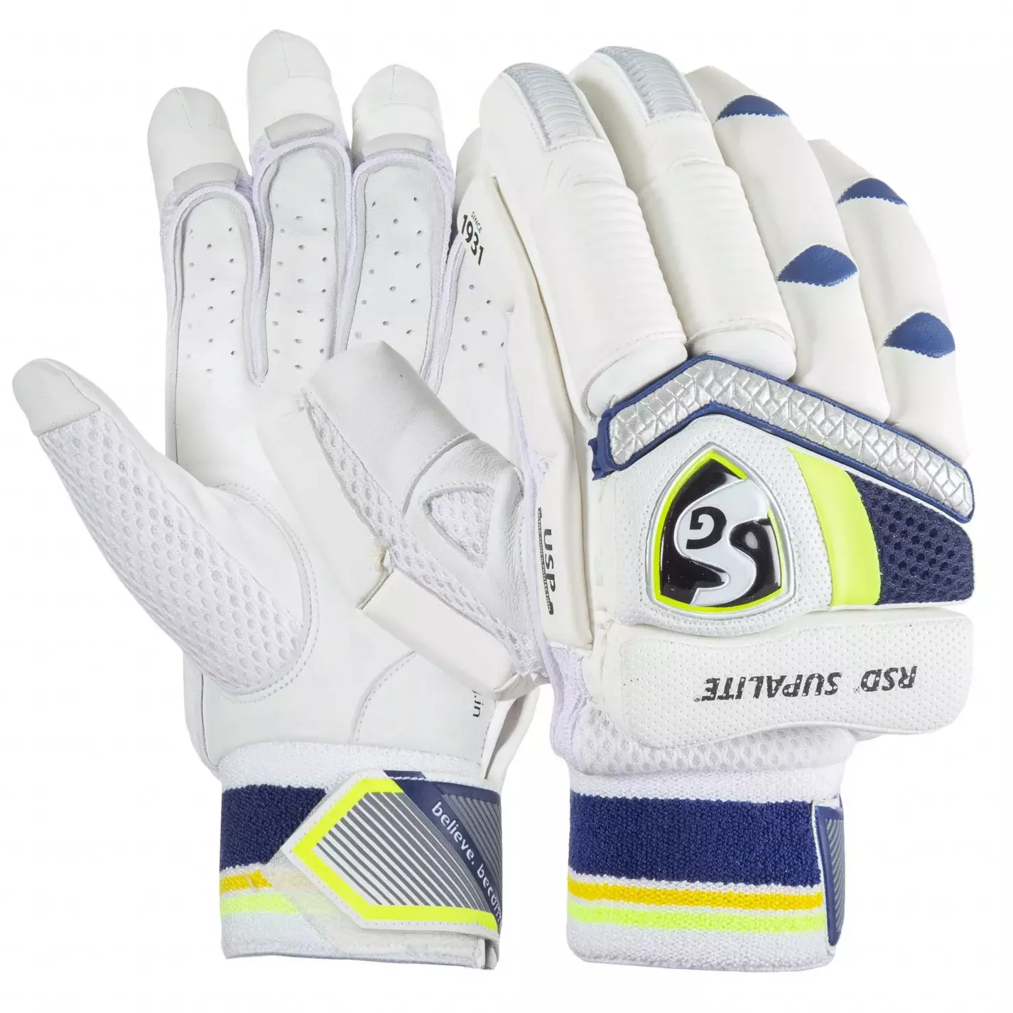 SG RSD Supalite®Batting Gloves - Premium Cricket Equipment