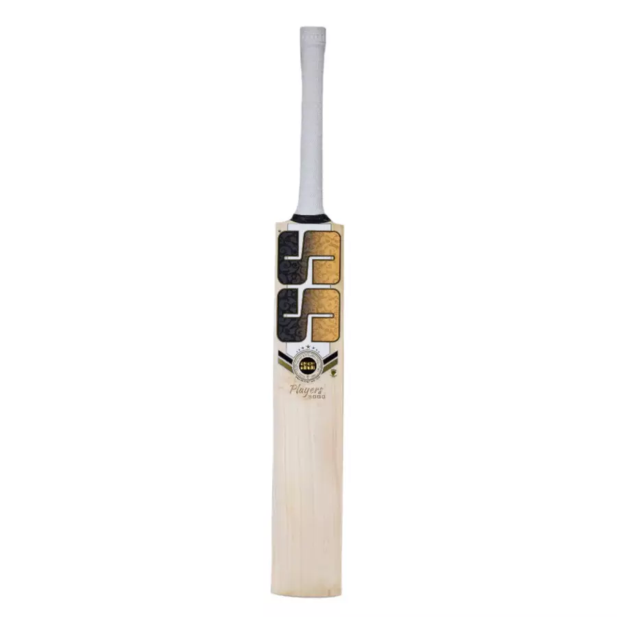 SS Players 3000 English Willow Cricket Bat Size SH - Premium Cricket Equipment