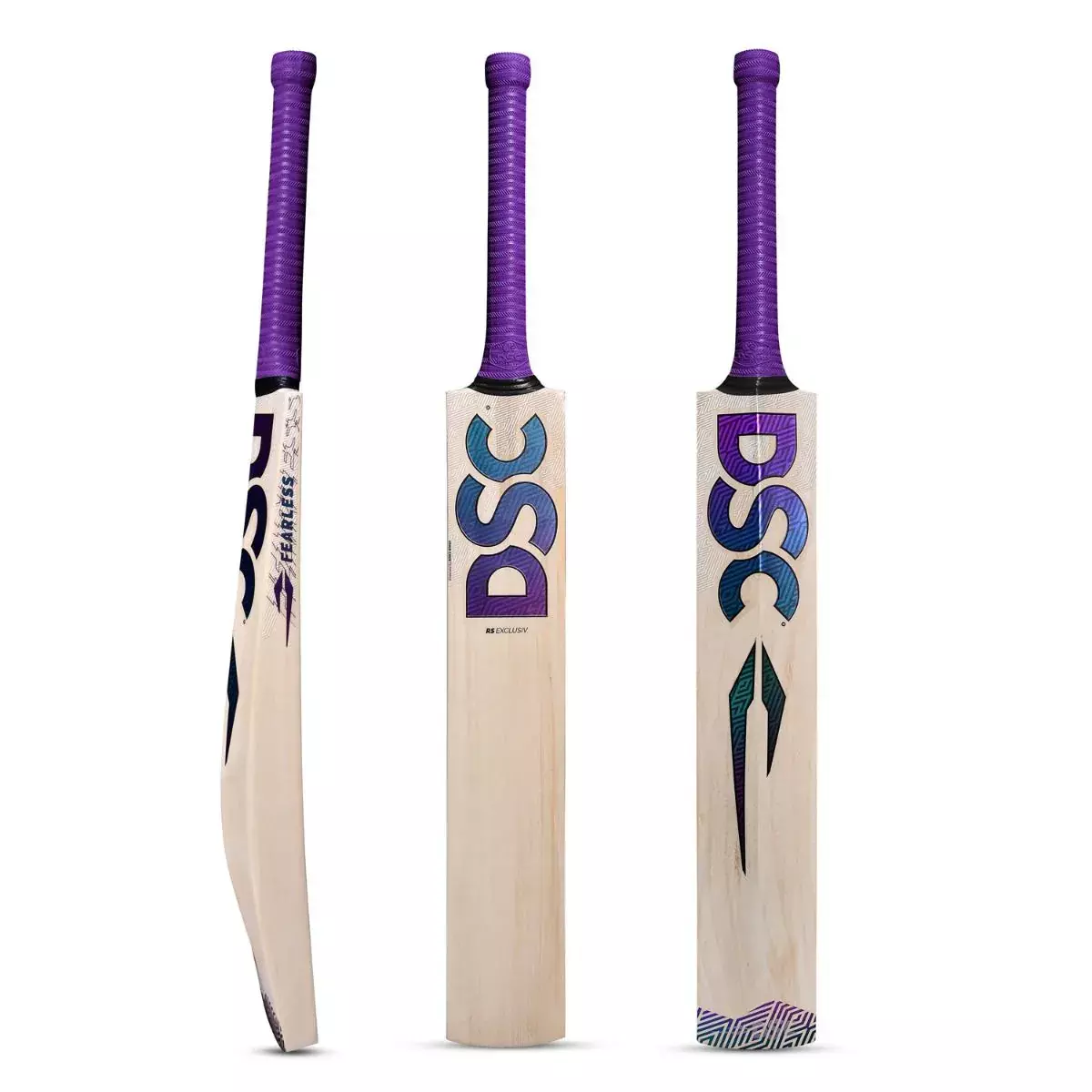 DSC RS Exclusiv Kashmir Willow Bat - SH - Premium Cricket Equipment