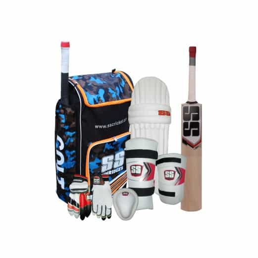 SS English Willow Cricket Kit for Youth - Premium Cricket Equipment