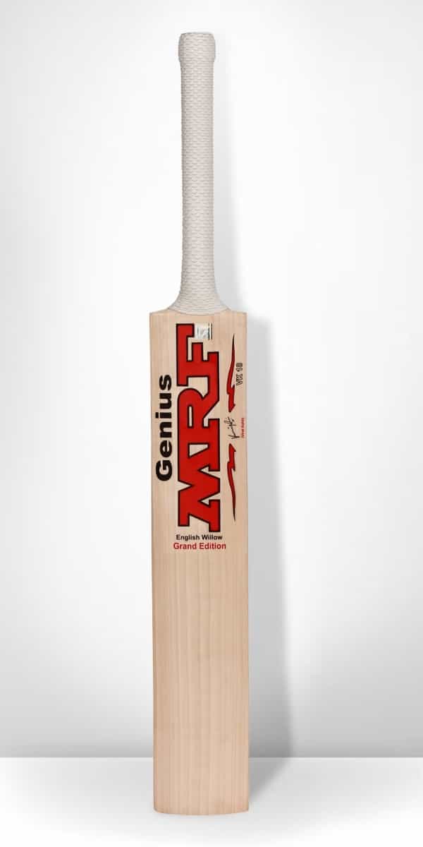 MRF Grand Edition 1.0 English Willow Bat - Premium Cricket Equipment