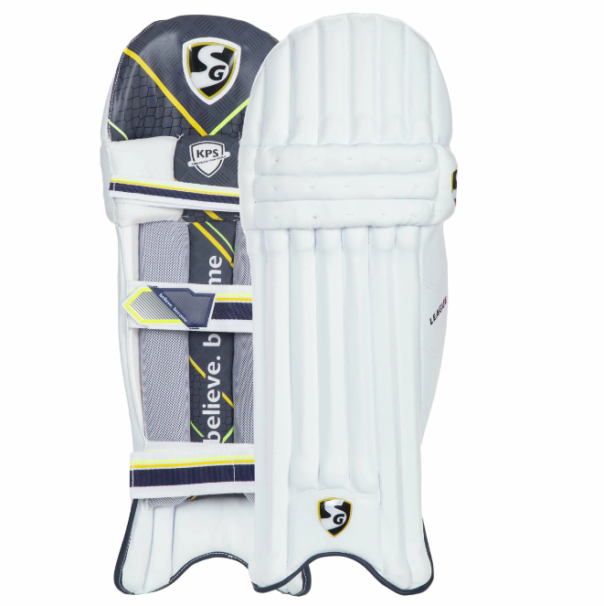 SG League Cricket Batting Legguard (Batting Pad) in Navy Blue - Premium Cricket Equipment