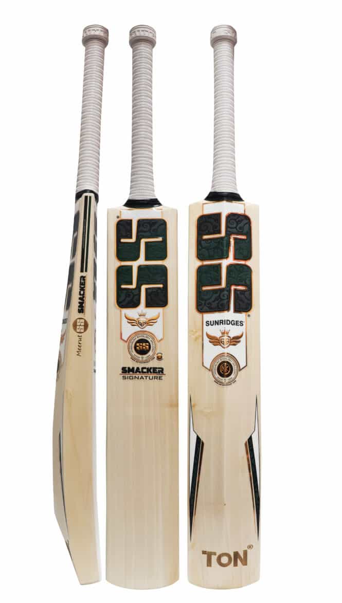 SS GG Smacker Signature English Willow Cricket Bat – SH - Premium Cricket Equipment